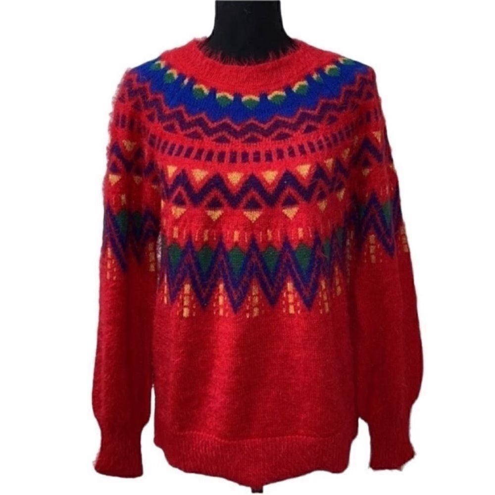 89th & Madison Red Sweater(Size Small)